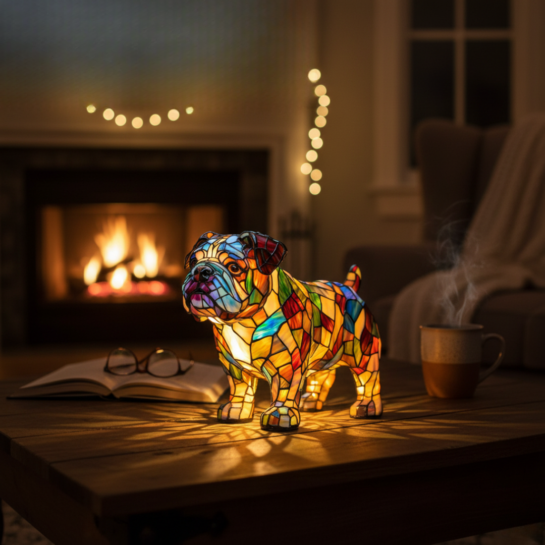Lampada Artigianale – Bulldog Strides