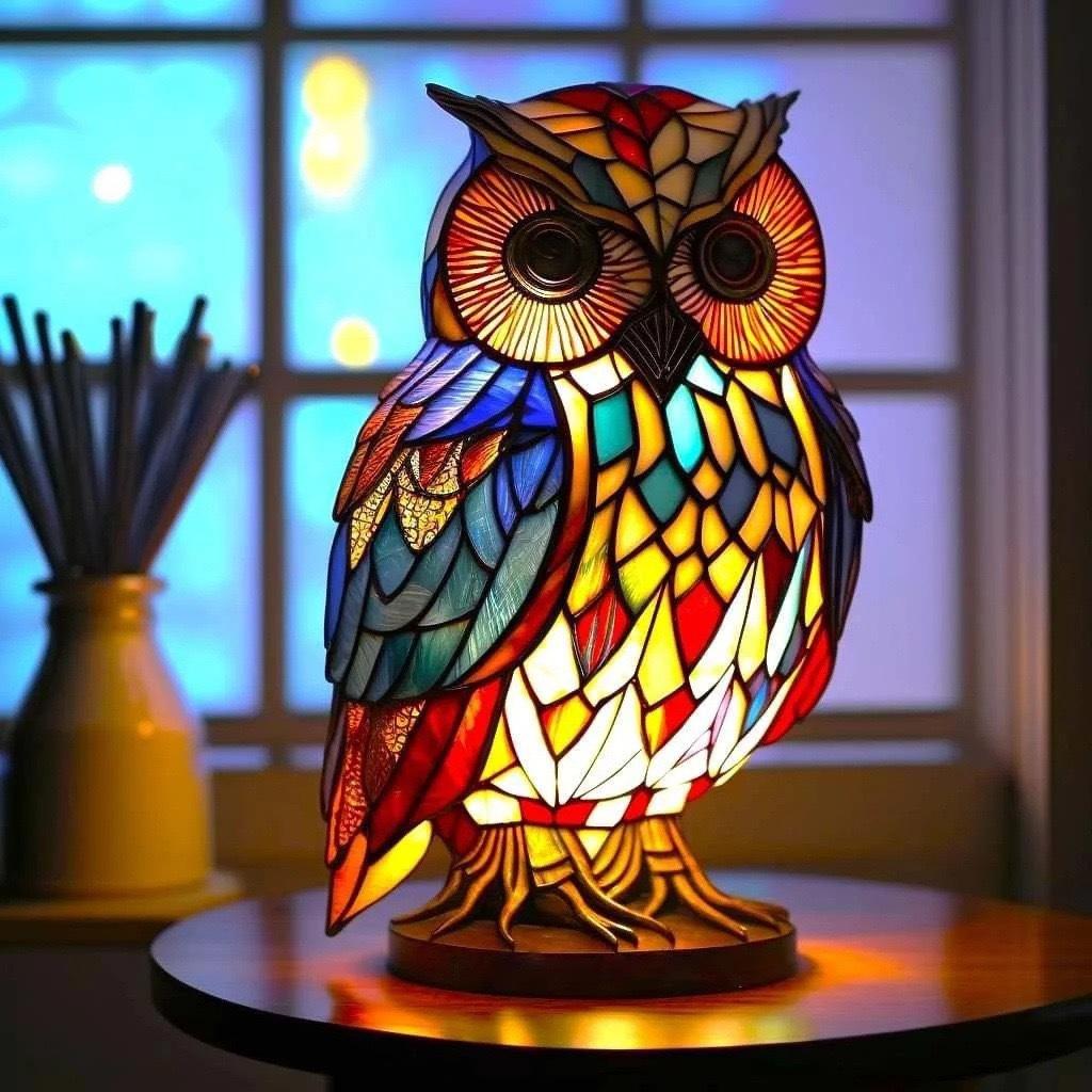 Lampada Artigianale – Graceful Owl