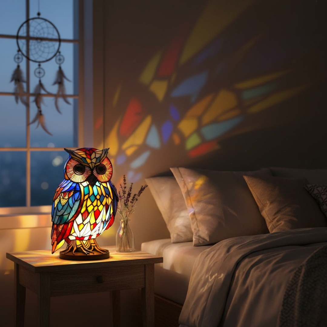 Lampada Artigianale – Stylish Owl