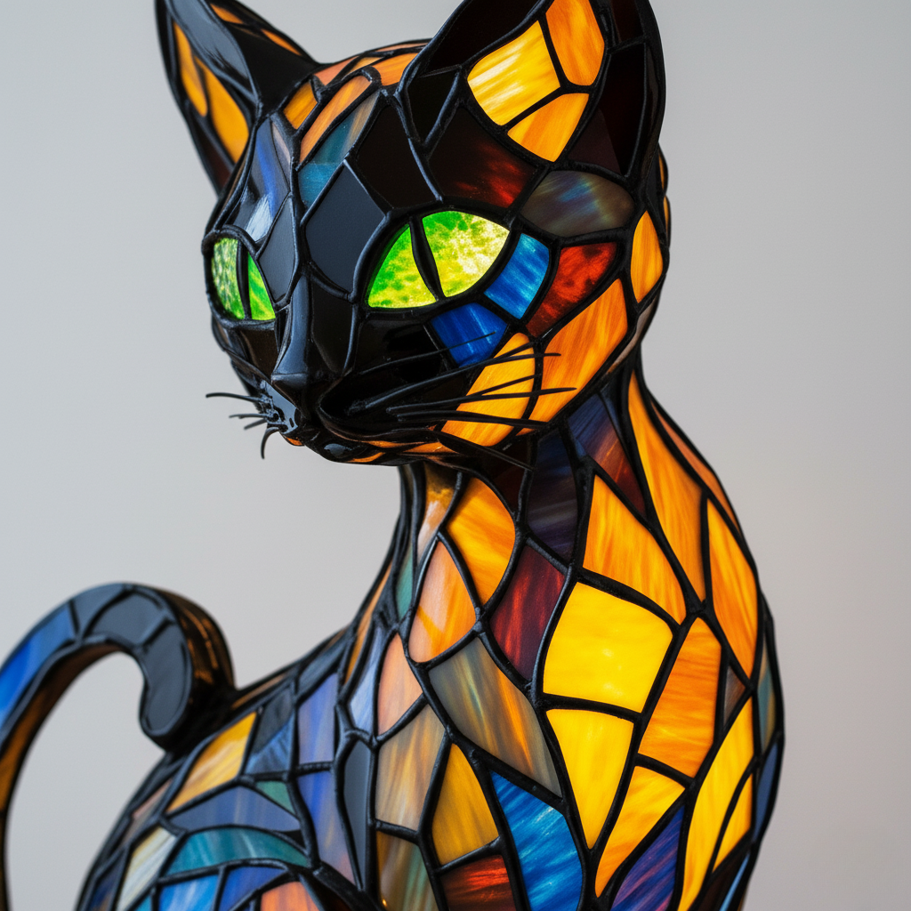 Lampada Artigianale – Stylish Cat