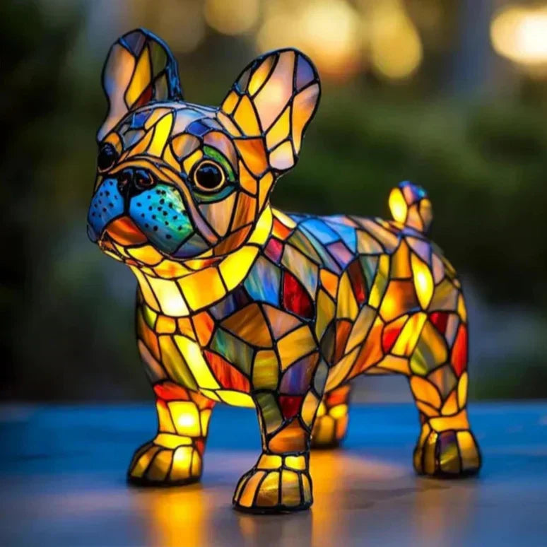 Lampada Artigianale – Amelie The French Bulldog Of Gentle Glow